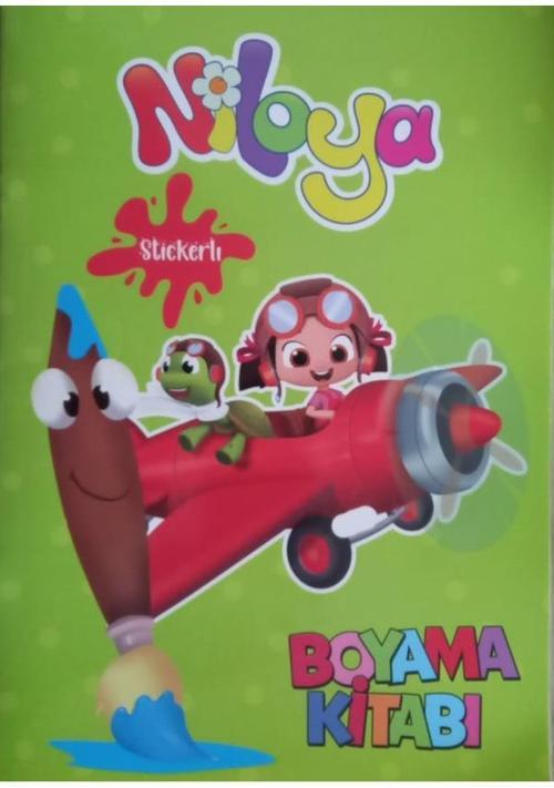 Niloya Sticker'lı Boyama Kitabı