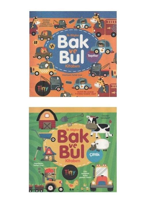 İlk Bilgiler Bak Ve Bul Kitabım-Taşıtlar-Çiftlik
