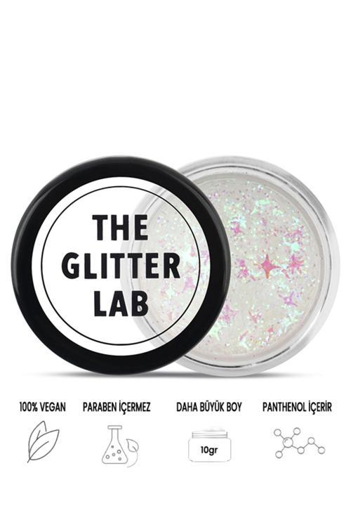 Jel Formlu Parlak Glitter  White Space