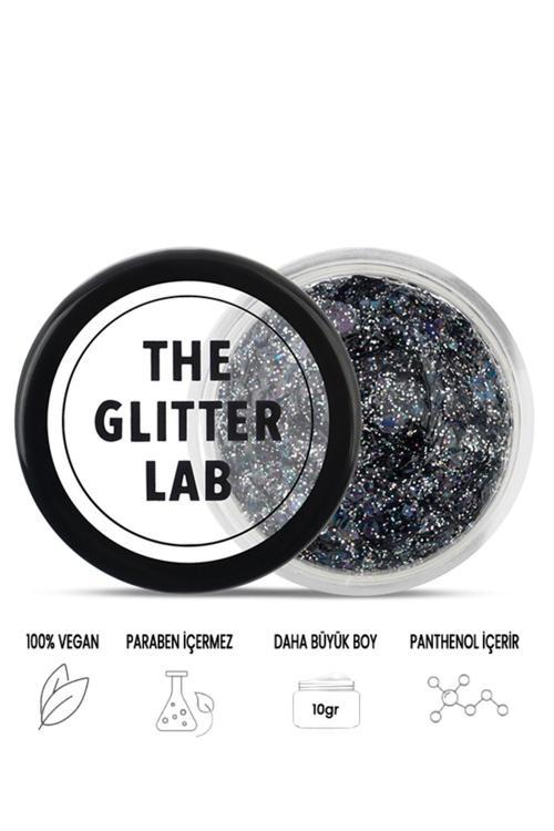 Jel Formlu Parlak Glitter - Charcoal