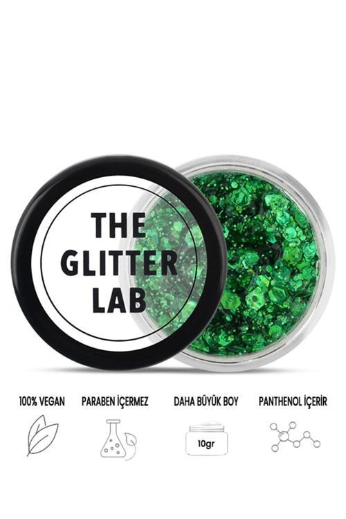 Jel Formlu Parlak Glitter - Emerald Green