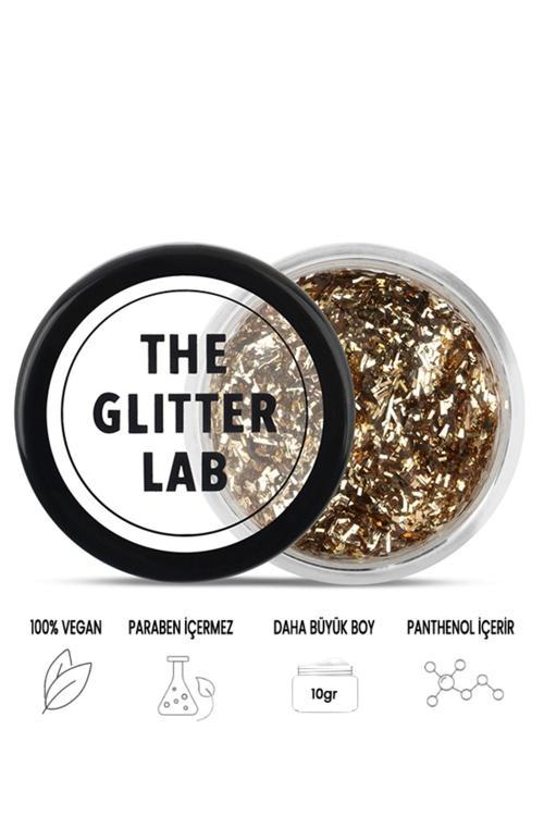 Jel Formlu Parlak Glitter - Gold Pepper