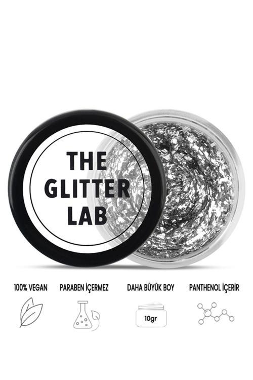 Jel Formlu Parlak Glitter - Silver Snow
