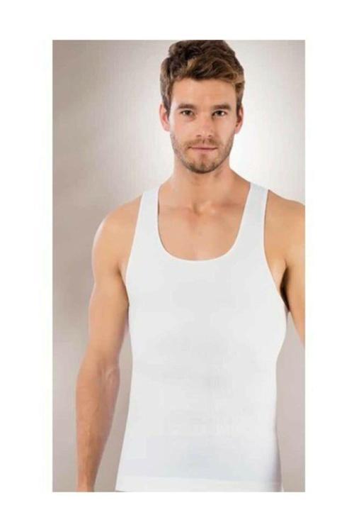 6200 Erkek Toparlayıcı Dikişsiz Korseli Atlet