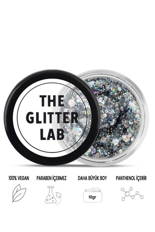 Jel Formlu Parlak Glitter - Cool Silver