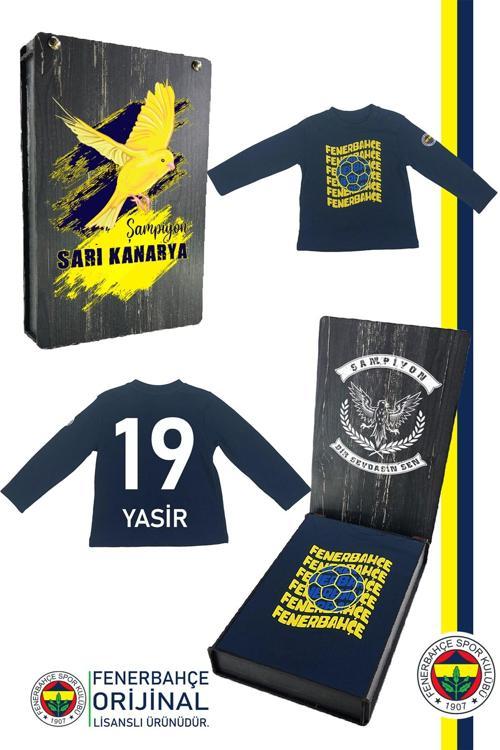 Orijinal Lisanslı Uzun Kol Lacivert Bebek Sweat Kişiye Özel Hediyelik Ahşap