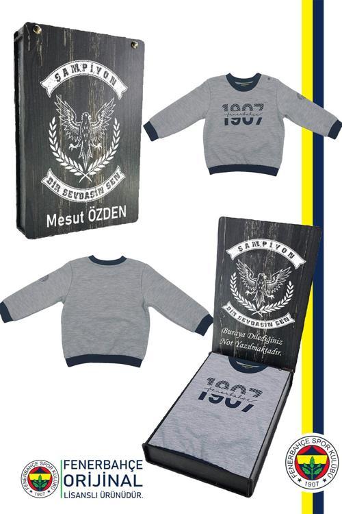 Orijinal Lisanslı Uzun Kol Lacivert Bebek 1907 Sweat Kişiye Özel Hediyelik