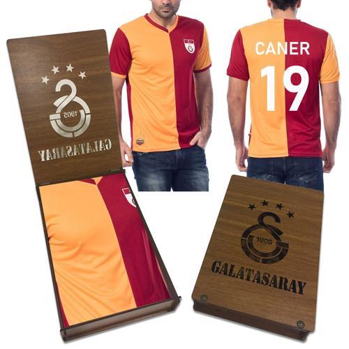 Metin Oktay 4 Yıldızlı Fan Kişiye Özel Forma Ahşap Kutulu