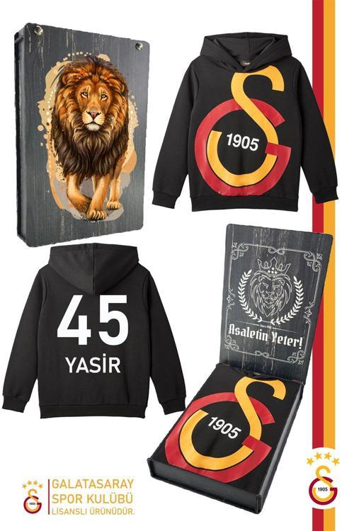 Orijinal Lisanslı Match Day Kişiye Özel ÇocukSweat Hediyelik Ahşap Kutulu
