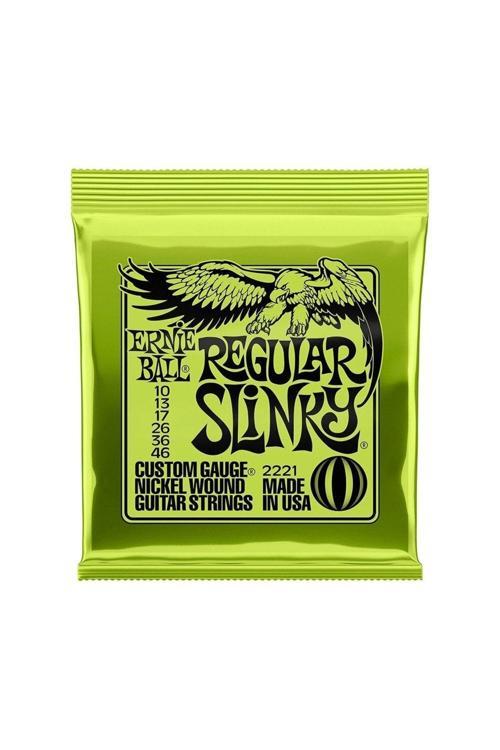 P02221 Regular Slinky Nickel 10-46 Elektro Gitar Teli