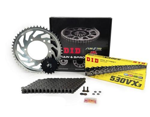 Dıd Sunstar Gold Zincir Dişli Seti Yamaha Fz6 Fazer 2004-2009 X-rıng 530 16t 46t 118l