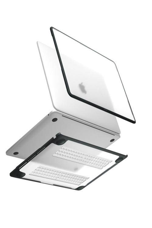 Apple Macbook Air 13.6 2681/3113/3240 2022-2024-2025 Kılıf Venture Hybrid Serisi Koruyucu Kapak