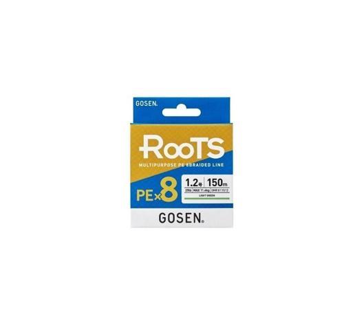 X8 Roots PE 8 Örgü Spin İp Misina 150mt A.Yeşil PE1.2-0.187mm