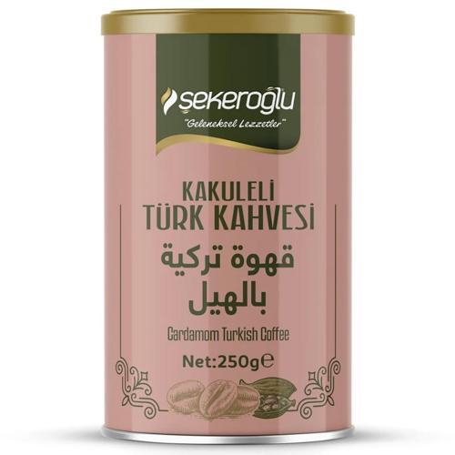 Kakuleli Türk Kahvesi 250 Gr Silindir Kutu
