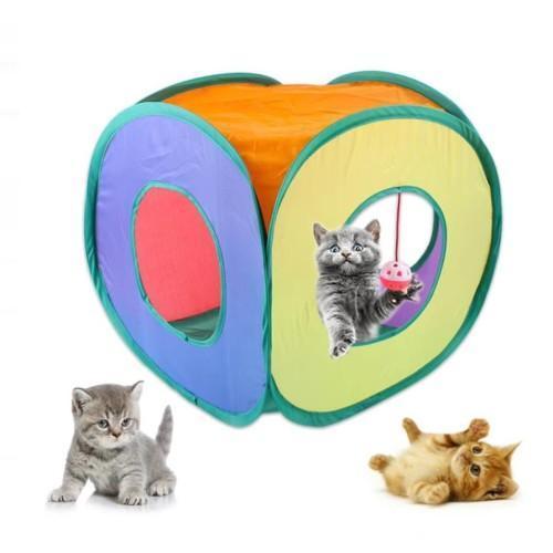 Büro Ev Evcil Hayvanı için Toplu Kedi Oyun Tüneli