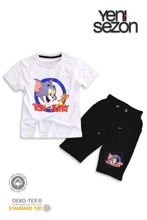 Pamuklu Unisex Çocuk Kapri Takımı (Cepli & Kordonlu, 3-12 Yaş)