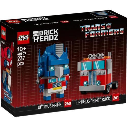 BrickHeadz 40803 Optimus Prime Robot and Vehicle