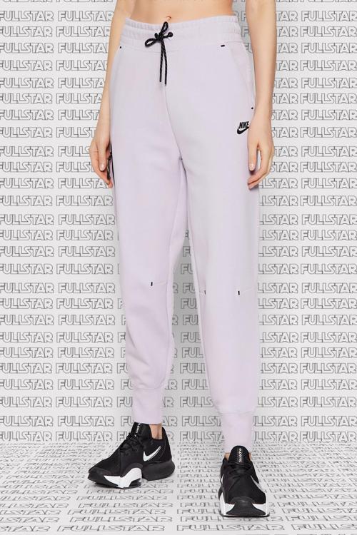 Sportswear Tech Fleece Trousers Bol Kesim Kadın Lila Eşofman Altı