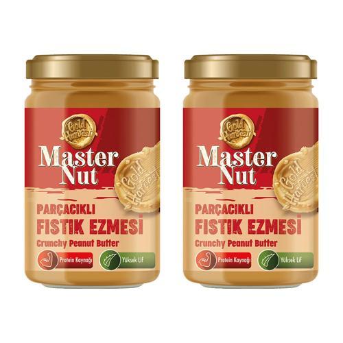 Parçacıklı Fıstık Ezmesi 300 gr x 2 Adet