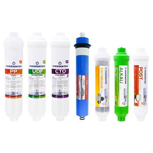 Kapalı Kasa Su Arıtma Cihazı 7 Li Inline Filtresi Seti 11 Aşamalı Özel Sarım Membran Filtre