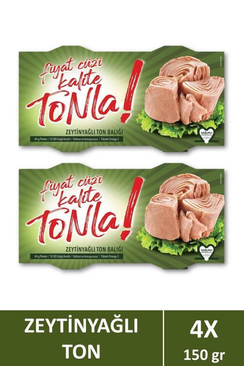 Zeytin Yağlı Ton Balığı 2x150 gr X2 Adet