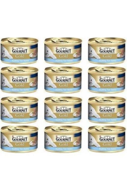 Kıyılmış Ton Balıklı Yetişkin Kedi Konservesi 85 Gr X 12 Adet