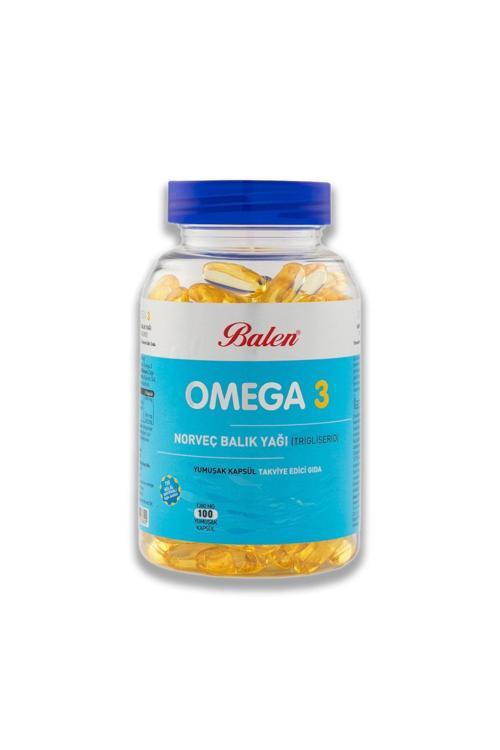 Omega 3 Norveç Balık Yağı (Trigliserid Form) 1380 Mg 100 Kapsül