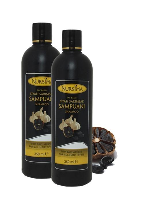 Bitki Özlü Siyah Sarımsak Şampuanı 350 Ml, 2' Li