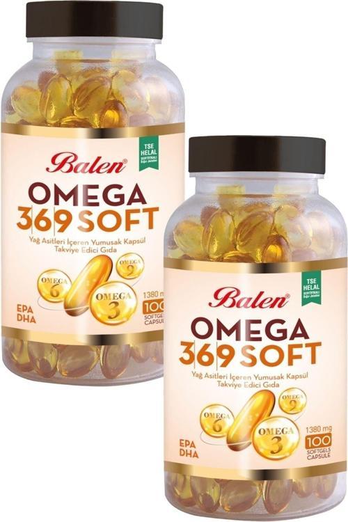 Omega 3-6-9 1380 Mg 100 Kapsül X 2 Adet