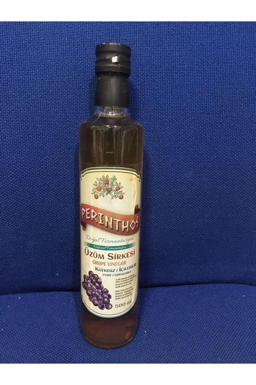 Doğal Üzüm Sirkesi 500 Ml Cam Şise