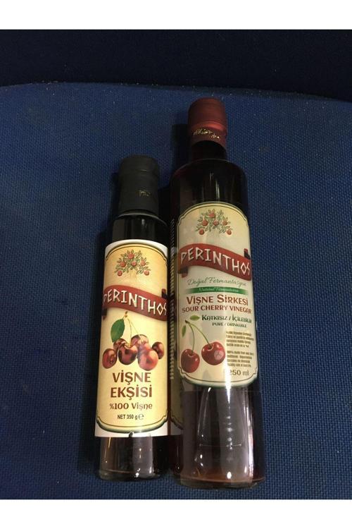 Doğal Vişne Sirkesi 500 Ml + Doğal Vişne Ekşisi 350 Gr