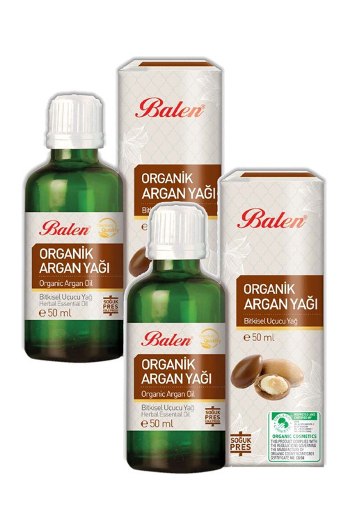 Organik Argan Yağı Soğuk Pres 2 X 50 Ml