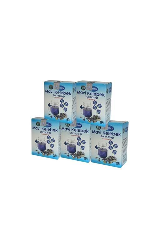 Mavi Kelebek Sarmaşığı Çayı 40 'Lı Süzen Poşet 5 'Li Set (5 Adet X 40 Süzen Poşet)