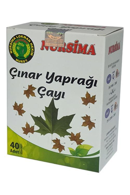 Çınar Yaprağı Çayı 40 Adet Süzen Poşet