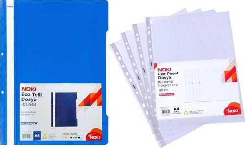 Eco Telli Dosya 50 Li + Eco Poşet Dosya 100 Lü