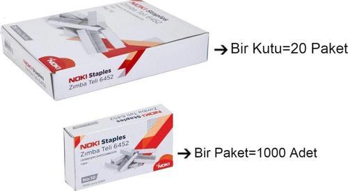 Zımba Teli No:10 Beyaz 20 Kutu