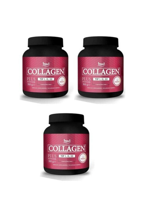 Collagen Plus Powder Toz Kolejen 3'Lü X300Gr