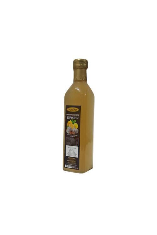 Limon Sarımsak Maydanoz Sirkesi Cam