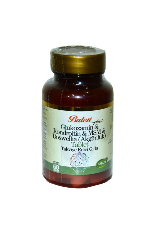 Glukozamin Kondroitin Msm Boswellia 60 Tablet