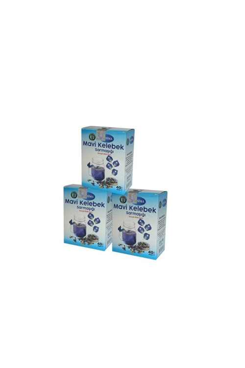 Findit 3'Lü Set Mavi Kelebek Sarmaşığı Çayı 40 'Lı Süzen Poşet (3 X 40 Süzen Poşet)