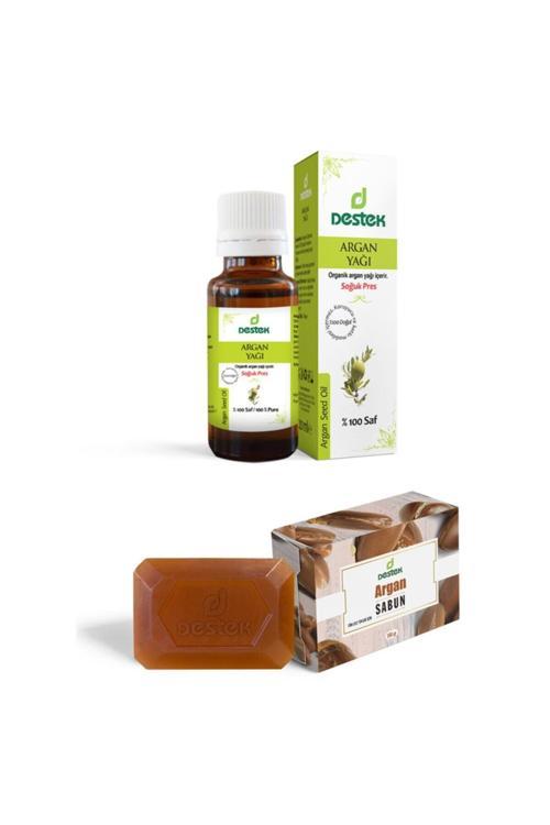 Argan Yağı Ve Argan Sabunu 2'Li Set