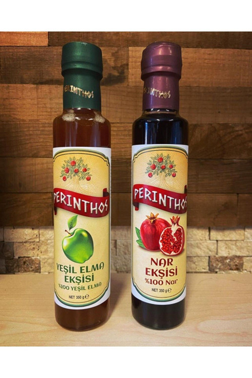 Perinthos Doğal Nar Ekşisi 350 Ge -Doğal Yeşil Elma Ekşisi 350 Ge
