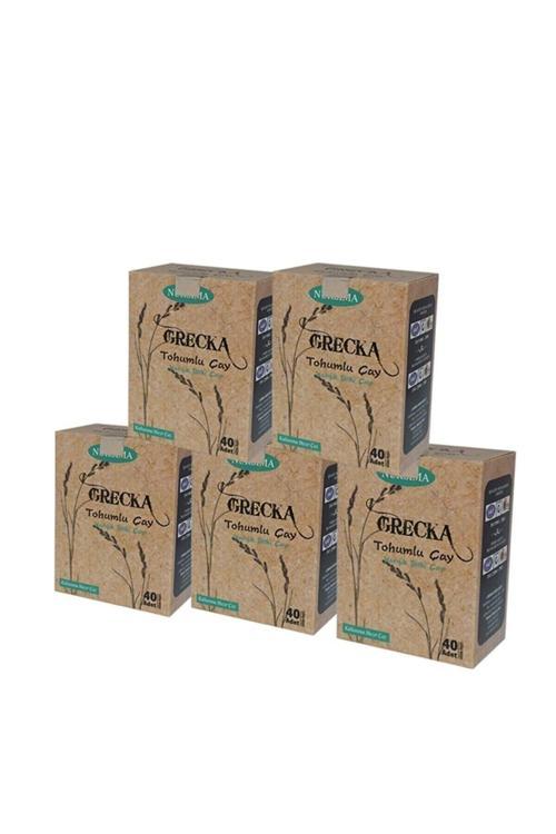 Set Greçka Çayı 40 Lı Süzen Poşet (5 X 40 Süzen Poşet)