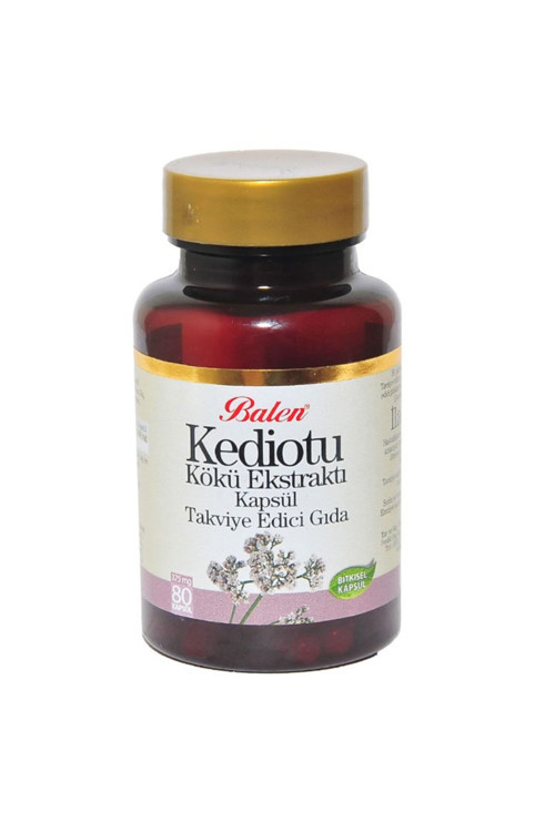 Kediotu Kökü Ekstraktı 80 Kapsül