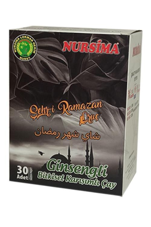 Ginsengli Şehr-İ Ramazan Bitkisel Karışımlı Çay 30 'Lu Süzen Poşet