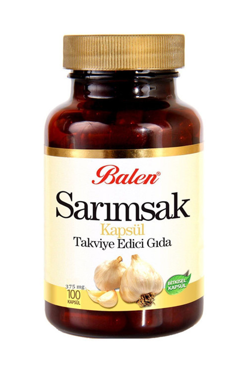 Sarımsak Kapsül 375 Mg 100 Kapsül