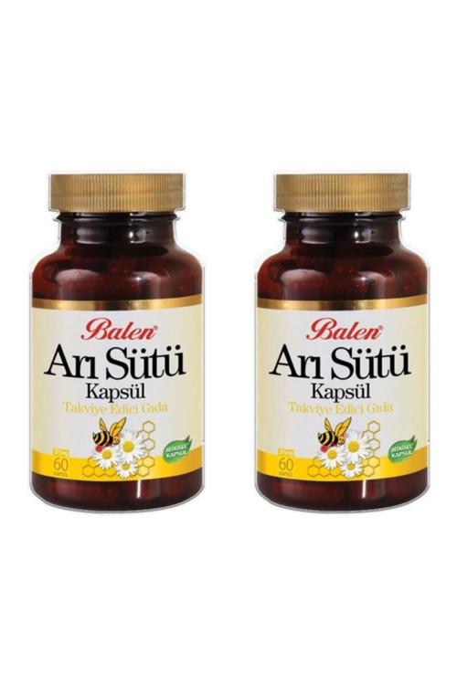 Arı Sütü Kapsül 375 Mg 60 Kapsül 2 Adet