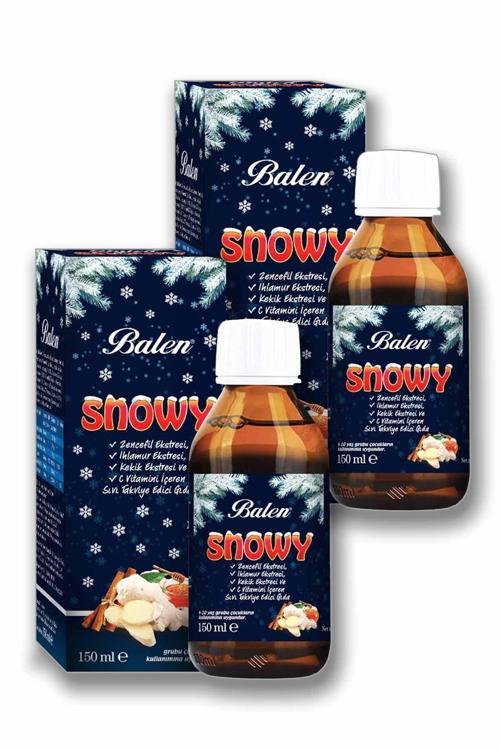 Snowy Zencefil - Ihlamur Ekstresi Şurup 150 Ml X 2 Adet