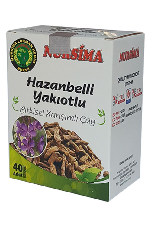 Hazanbelli Yakıotlu Bitkisel Karışımlı Çay 40 Lı Süzen Poşet
