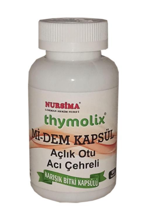 Thymolıx Mi-Dem Açlık Otu Acı Çehreli Karışık Bitki Kapsülü